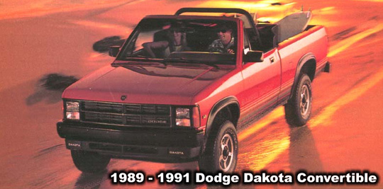 Dodge Dakota Convertible Pickup
