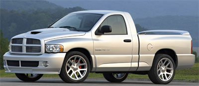 2004 Dodge Ram SRT-10 in silver