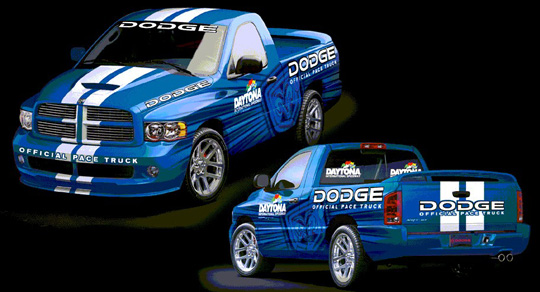 Dodge Ram SRT-10 pace truck