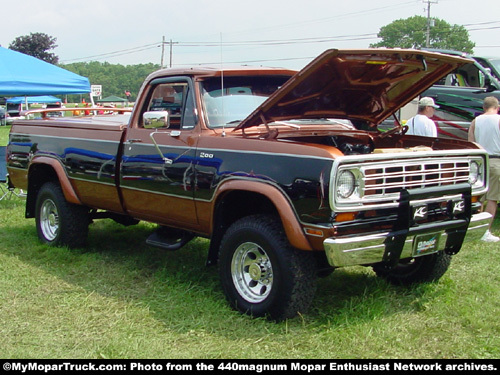 Classic Dodge Ram 4x4 Truck