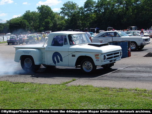 Classic Dodge Race Truck