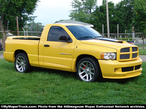 Dodge Ram SRT10 Yellow Fever edition pickup