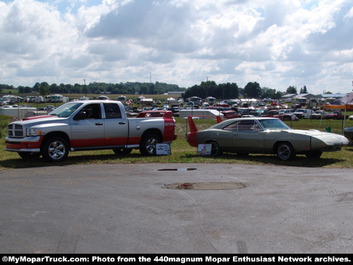 Dodge Ram Daytona pickup and 1969 Dodge Daytona Charger